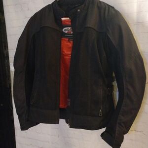 Joe Rocket Women's Sm Hardcore Canadian Motorcycle Jacket Mesh Removable Lining